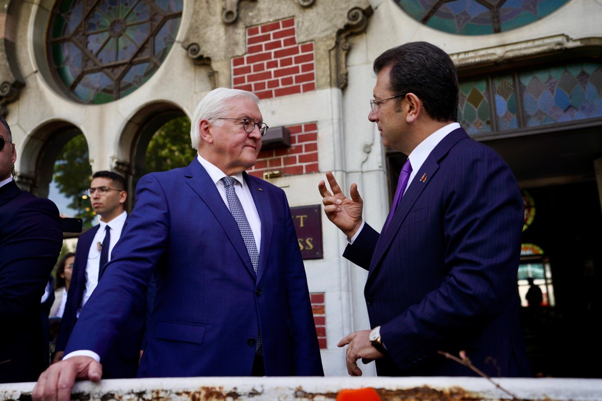 It was a pleasure to welcome Dr. Frank-Walter Steinmeier, the President of Germany, at Sirkeci Train Station, where the historical journey of labor migration to Germany began 63 years ago today. After our productive bilateral meeting, we had the privilege of exploring the