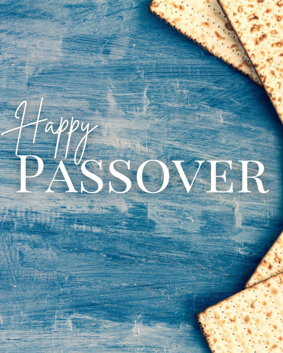 We wish all those who are celebrating Passover this week a blessed time of togetherness and joy!