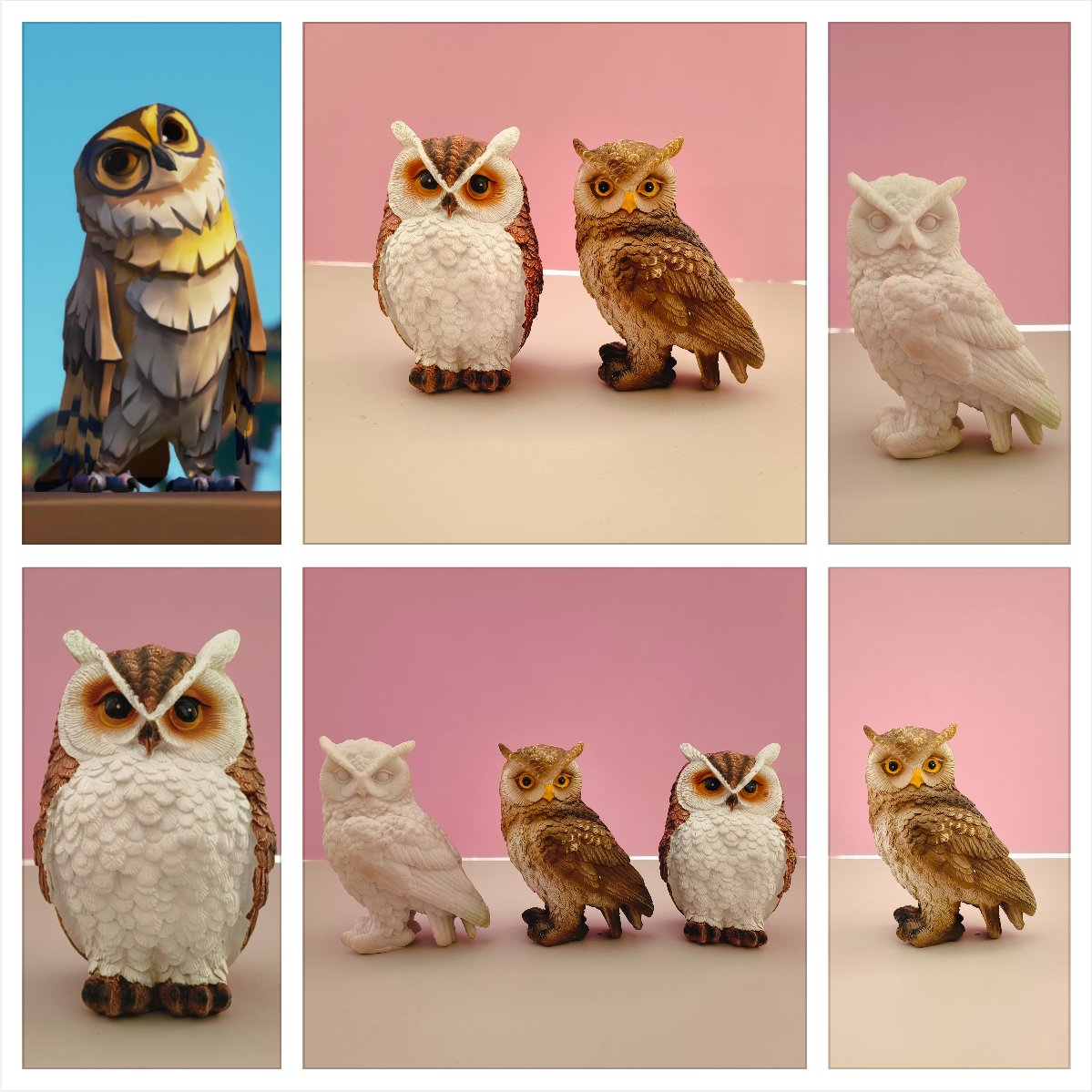 I made two owls that are about to go online. Although it is very complicated to do, I still finished it. I hope pirate friends will like it. Of course, I hope I can win.
<a href="/SeaOfThieves/">Sea of Thieves</a> #SeaOfThieves 
#BeMorrePirate <a href="/RareLtd/">Rare Ltd.</a>