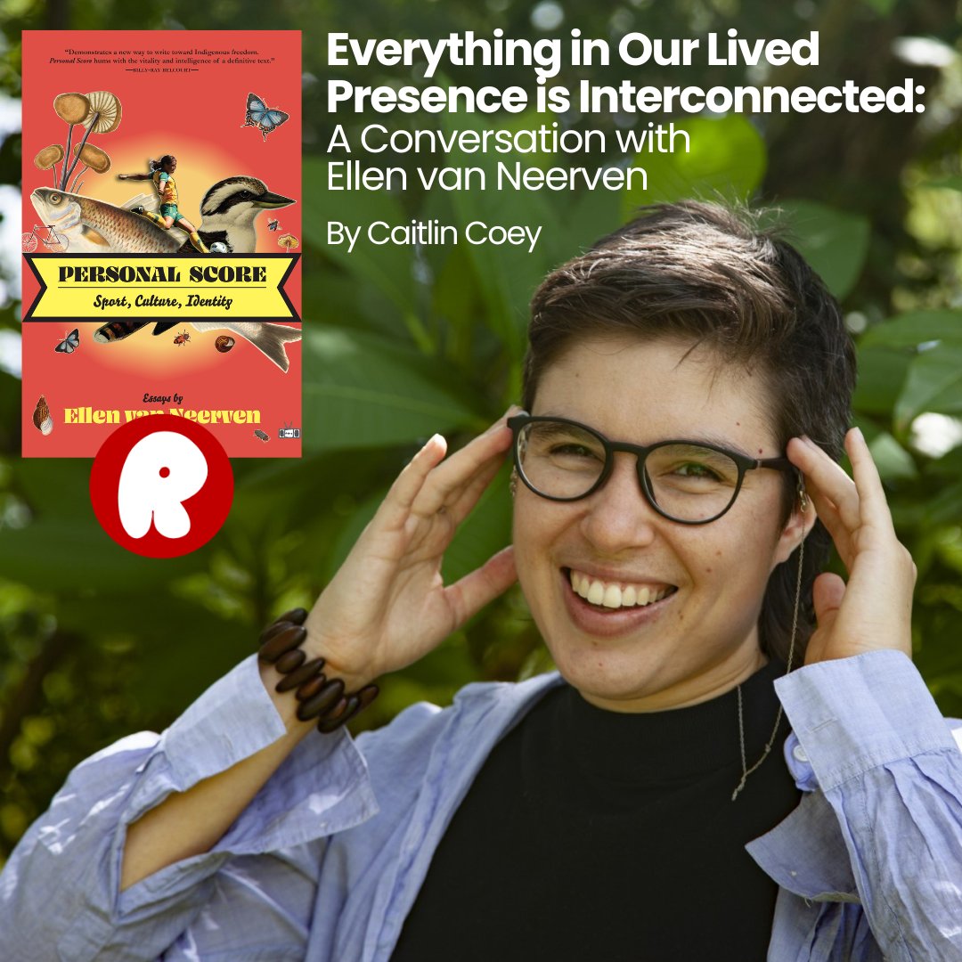 'As books often do, they take their time, and they take their time to find a form that not only fits the works’ contents but perhaps how the author sees themself in the world.' @coeywrites interviews Ellen Van Neerven about PERSONAL SCORE @TwoDollarRadio therumpus.net/2024/04/22/ell…