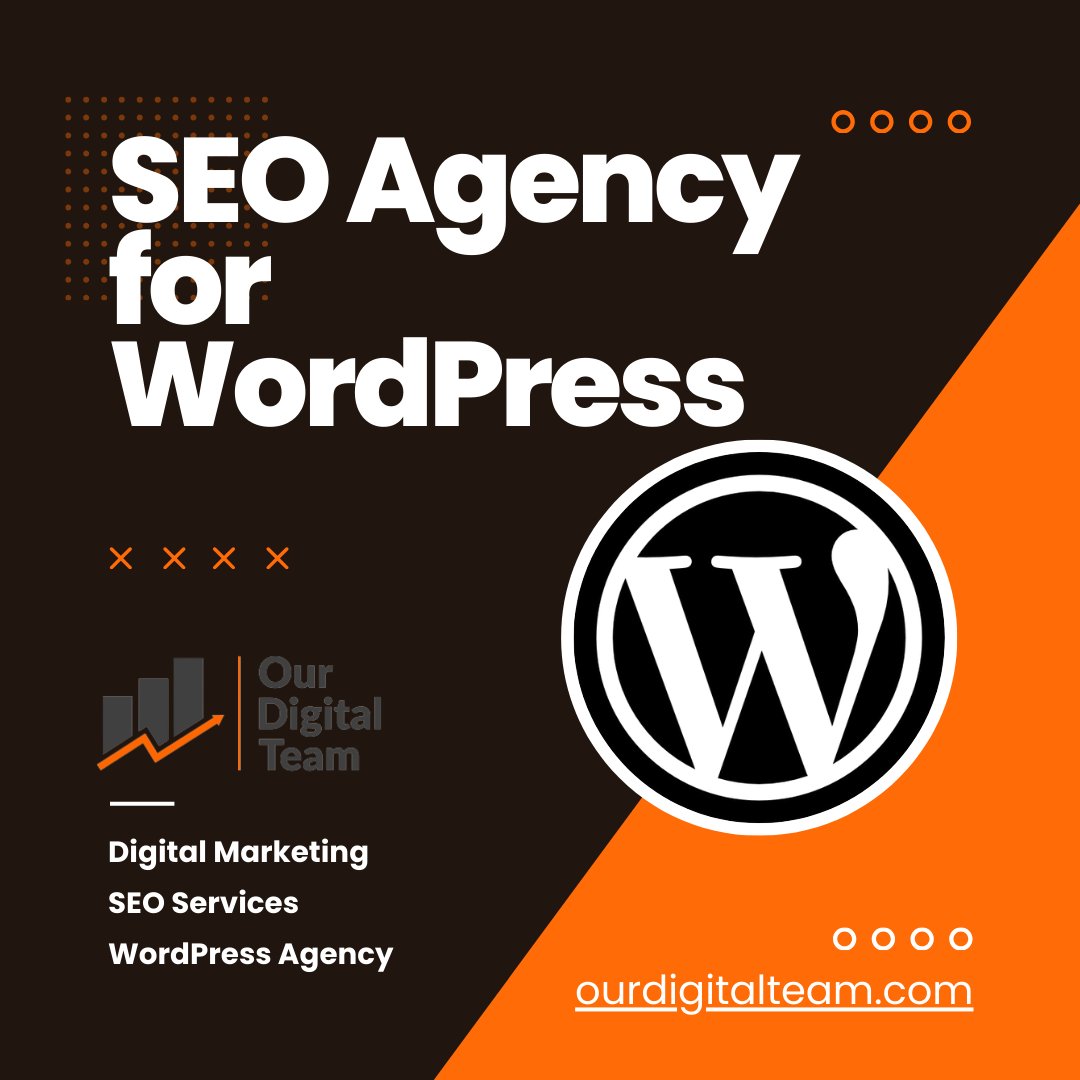 ourdigitalteam's tweet photo. An SEO agency for WordPress specialises in SEO best practice and offers tailored services to enhance a website’s visibility.

Discover how Our Digital Team can help here:

https://t.co/r67zq2RReM

#wordpress #wordpressagency #seo #seoagency #marketingagency https://t.co/dZk4Zgchid