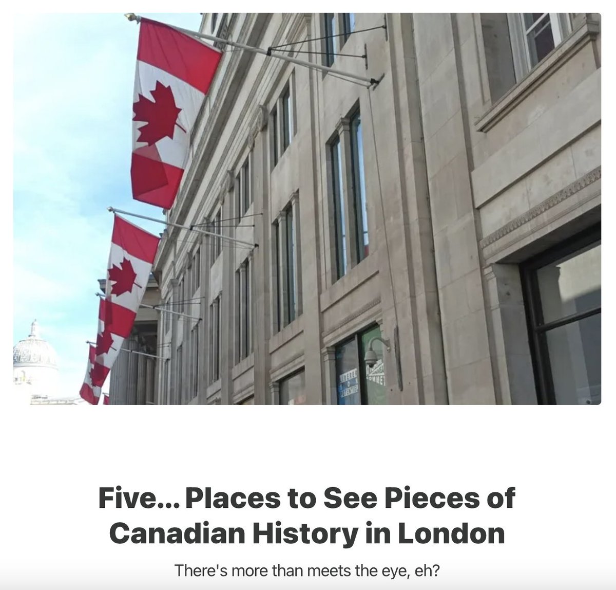Londonist's tweet photo. In this week's history newsletter: Inuit art, a golden beaver... and the place where the original Stanley Cup was bought 🏆

https://t.co/neipEuyr6Q https://t.co/uHdFFhWX4V