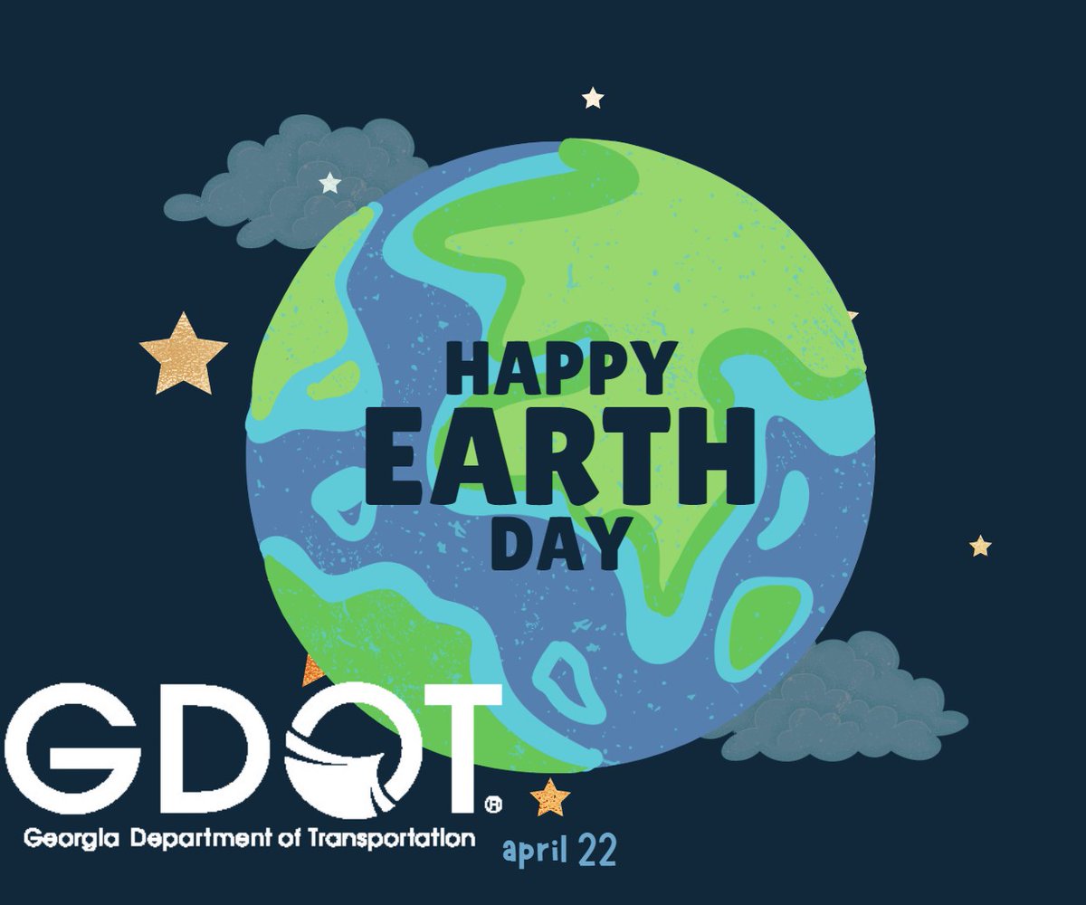 Celebrating Earth Day! Keep our roads clean of littler and celebrate our Earth! We do! #EarthDay2024 #gdotne