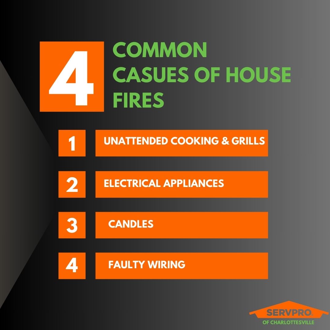 Facing the aftermath of a house fire is daunting, but with SERVPRO of Charlottesville by your side, restoration becomes a beacon of hope. Trust in our expertise to help you rebuild and restore, one step at a time. #RestoringHope #SERVPROStrong #CVille #Restoration #FireDamage