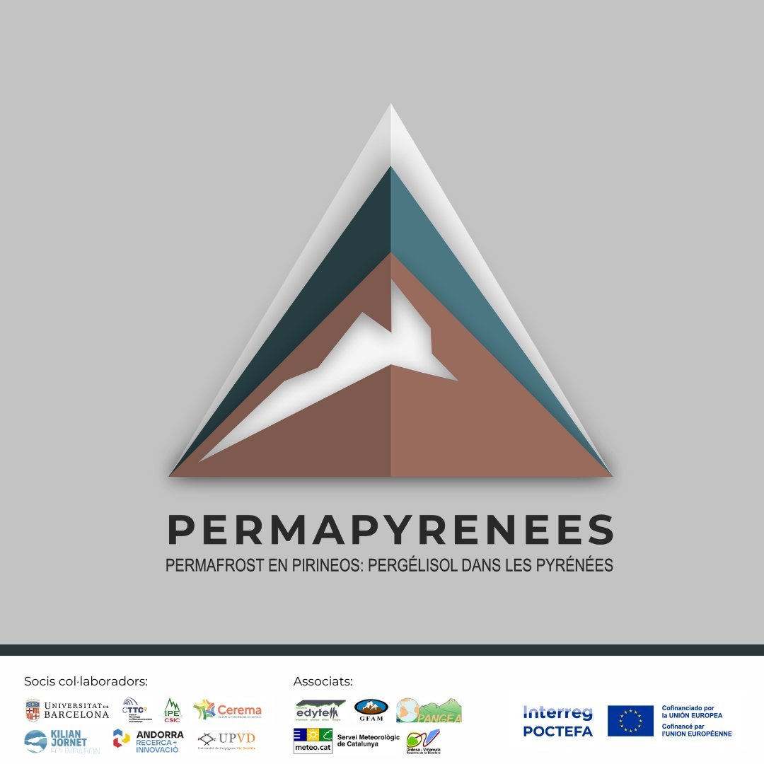🤔Sabeu què és el Permafrost i quina és la seva importància?
Coneixeu el projecte europeu #Permapyrenees?
Al <a href="/meteocat/">Meteocat</a> hi participem com a membre associat i avui, #DiadelaTerra, us en fem cinc cèntims al següent fil.
#POCTEFA #Interreg