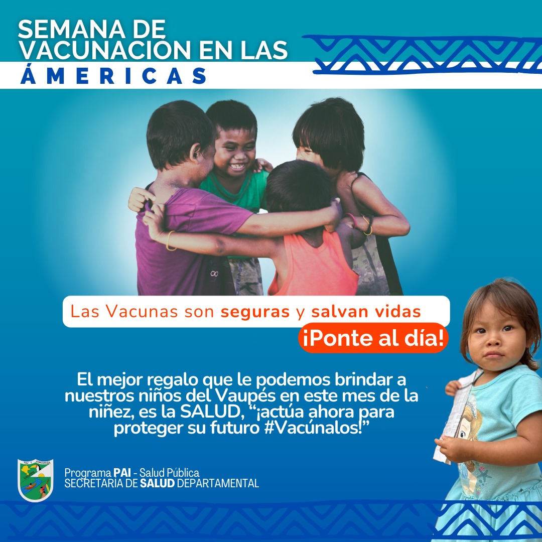 #Vacúnate | Actúa ahora para proteger tu futuro.
Las vacunas son seguras y salvan vidas ¡Ponte al día!   
.
.
<a href="/PAHOWHO/">PAHO/WHO</a>
#ProtegeTuFuturo #SaludPública #CadaVacunaCuenta #PonteTodasTusVacunas #SVA2024