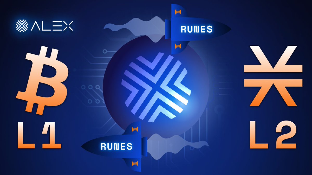 Major Announcement: ALEX Now Bridging #RUNES We are excited to announce  that ALEX is enhancing the way you interact with Runes. ALEX seamlessly  connects #Bitcoin core to Layer 2, elevating your transaction