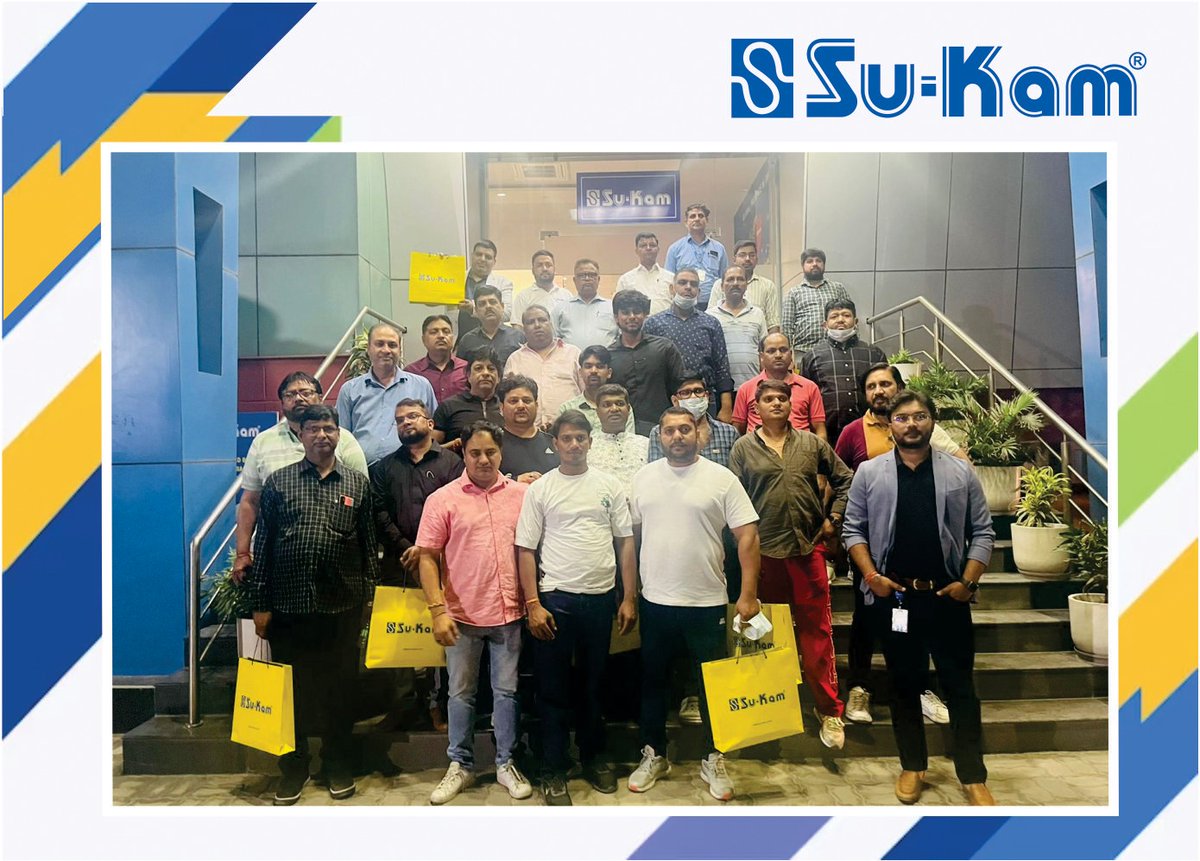 'Exploring Innovation: Our esteemed Delhi business partners delve into the heart of our plant, forging new connections and sparking possibilities.'
.
#Sukam #sukambatteries #sukamindia #sukamsolar #sukaminverters #BusinessPartners #PlantVisit #delhi