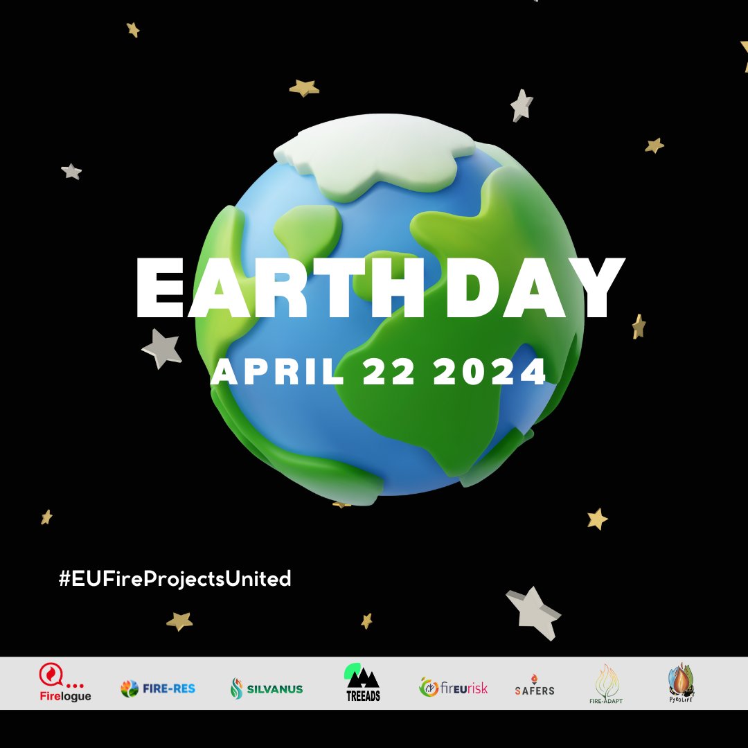 Happy Earth Day 2024! 🌿🌊 Today, we join the global community in appreciating the beauty of Earth. Let's unite to protect and cherish our home. #EUFireProjectsUnited