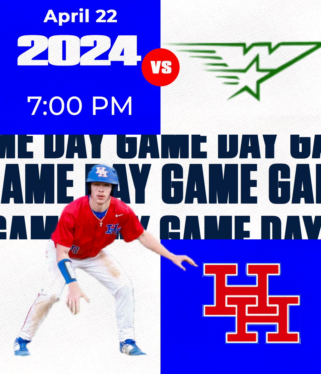 It's GAME DAY for the Herbert Hoover Huskies Baseball Team as they travel to Putnam County tonight and take on AA #1 Winfield. First pitch set for 7:00 PM. #TheRiver #GoHuskies #wvprepbase