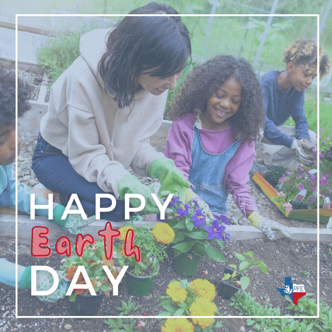 Happy Earth Day, everyone! Let's celebrate our beautiful planet by taking small steps together to protect and preserve it for future generations. Whether it's planting a tree or picking up litter, every action counts! Let's show our love for Mother Earth today and every day.