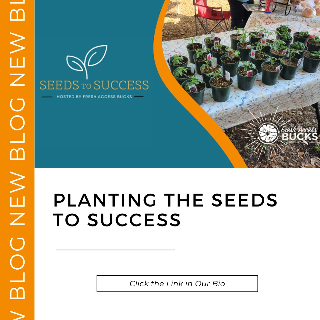 New Blog! Fresh Access Bucks (FAB) hosted their first Seeds to Success event last month 🌱. feedingflorida.org/staying-inform…