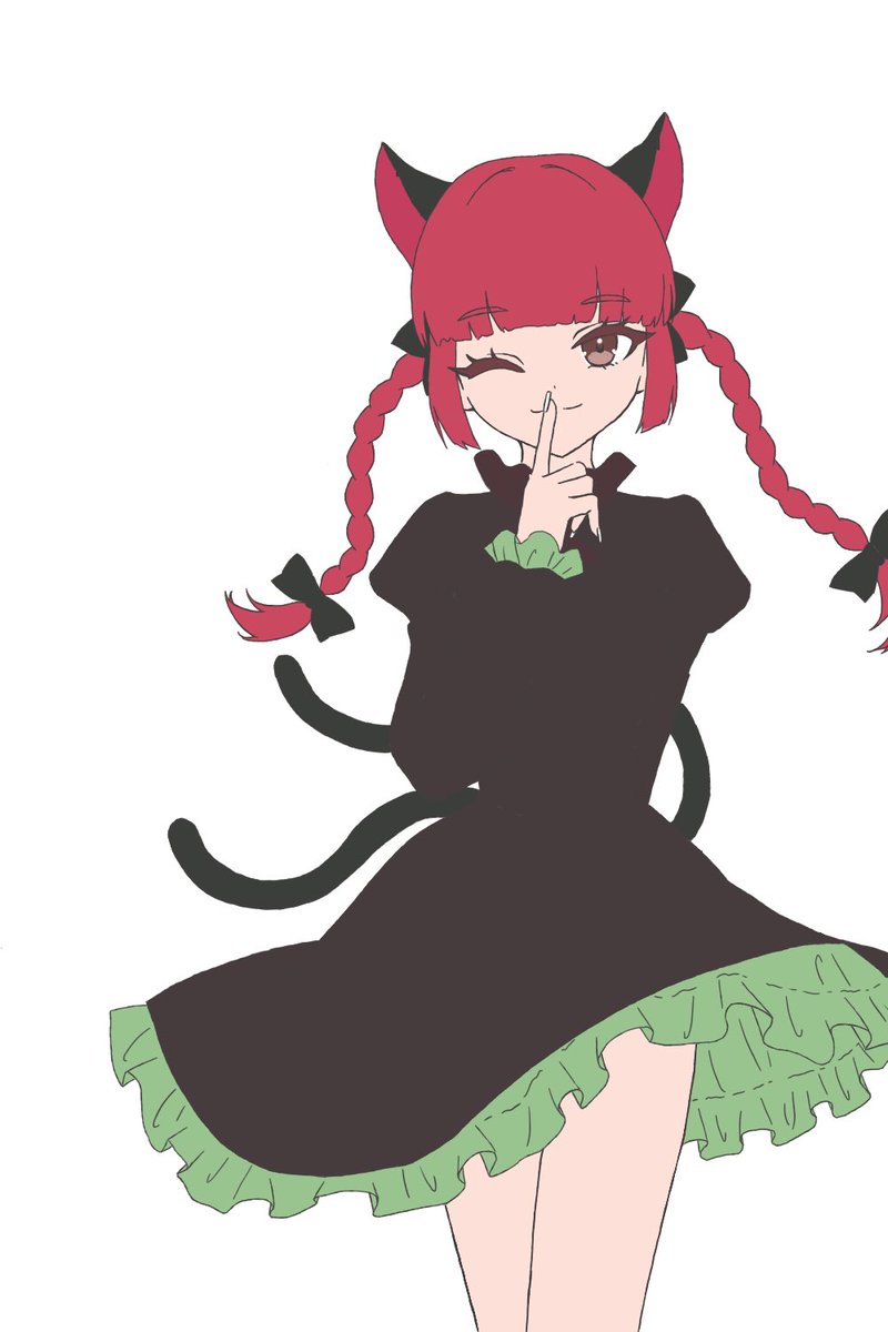 yukimaru_148's tweet photo. 今描いてる子
途中経過。
#東方Projet 
#火焔猫燐
#イラスト https://t.co/JyLTys0440