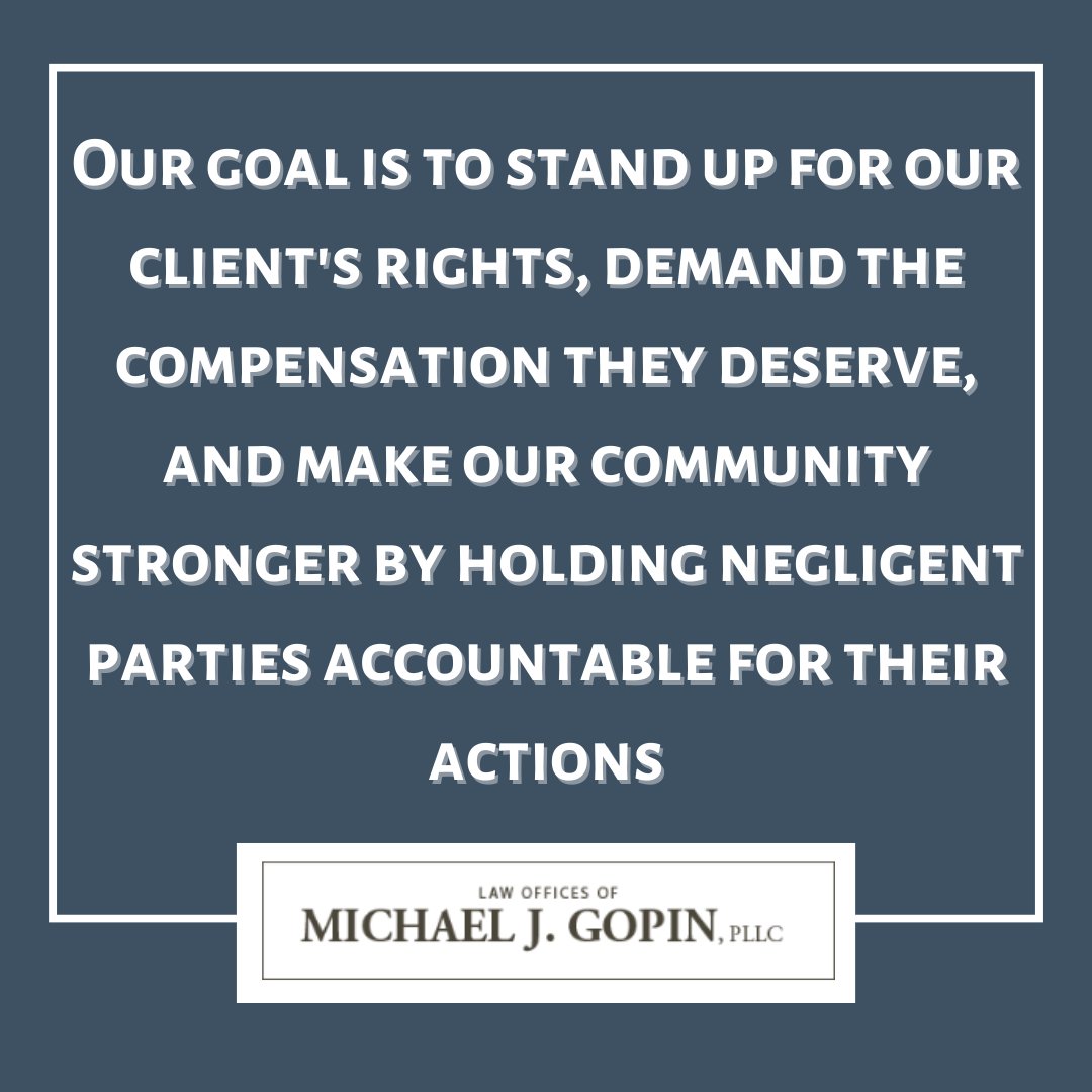 Our goal is to stand up for our client's rights, demand the compensation they deserve, and make our community stronger by holding negligent parties accountable for their actions.

Click the 🔗 in our bio to contact us today!

#Gopinlaw #elpaso #lawoffice #lawyer #accidentattorney