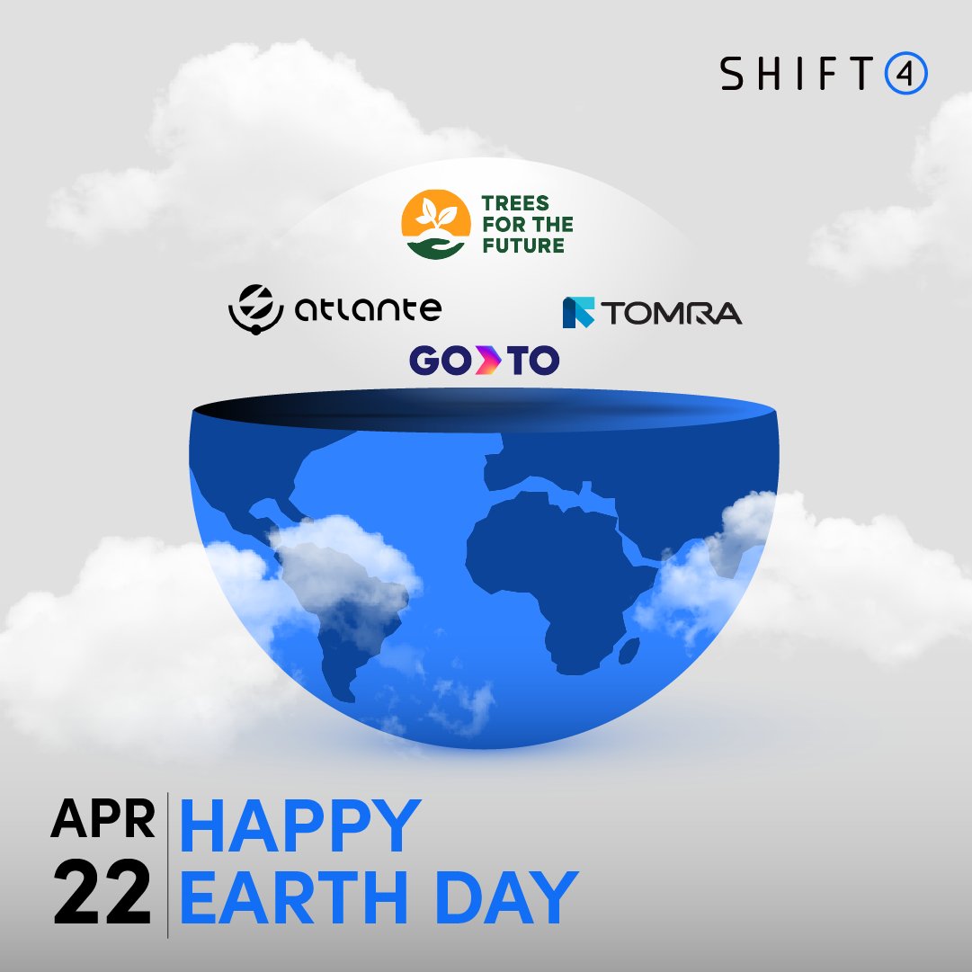 This #EarthDay, we reaffirm our commitment to supporting sustainable and environmentally friendly companies for the benefit of our planet. 🌍 Proud to collaborate with eco-conscious partners like Atlante, GoTo, @TOMRARecycling, and @Treesftf, among many others.