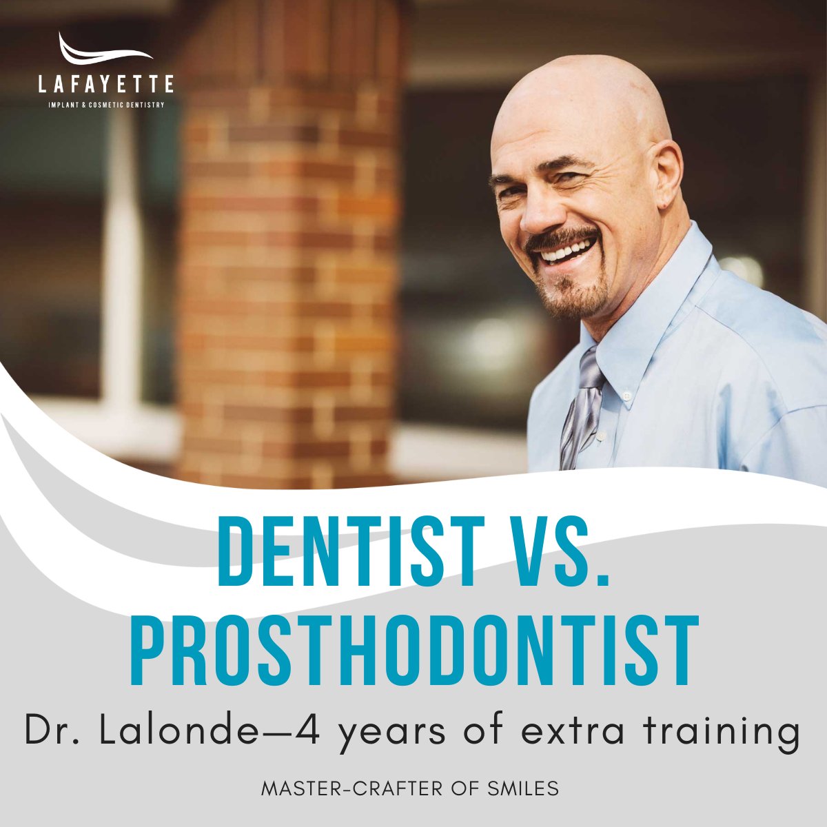 It’s Prosthodontist Awareness Week? 🦷🔍 Prosthodontists, like Dr. Lalonde specialize in restoring smiles to their natural beauty & function. YAY!! Whether it's dentures, bridges, or implants, Dr. knows how to craft your smile to be as beautiful as it can be. #SmileRestoration