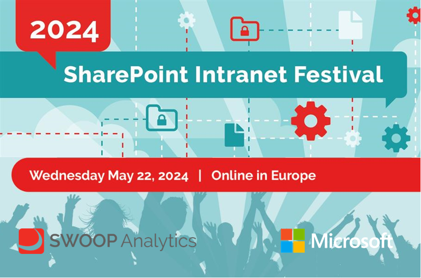 SharePoint Intranet Festival (May 22, 2024) dlvr.it/T5rYxF