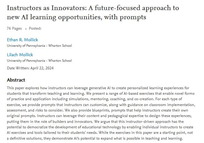 Ethan Mollick tweet media