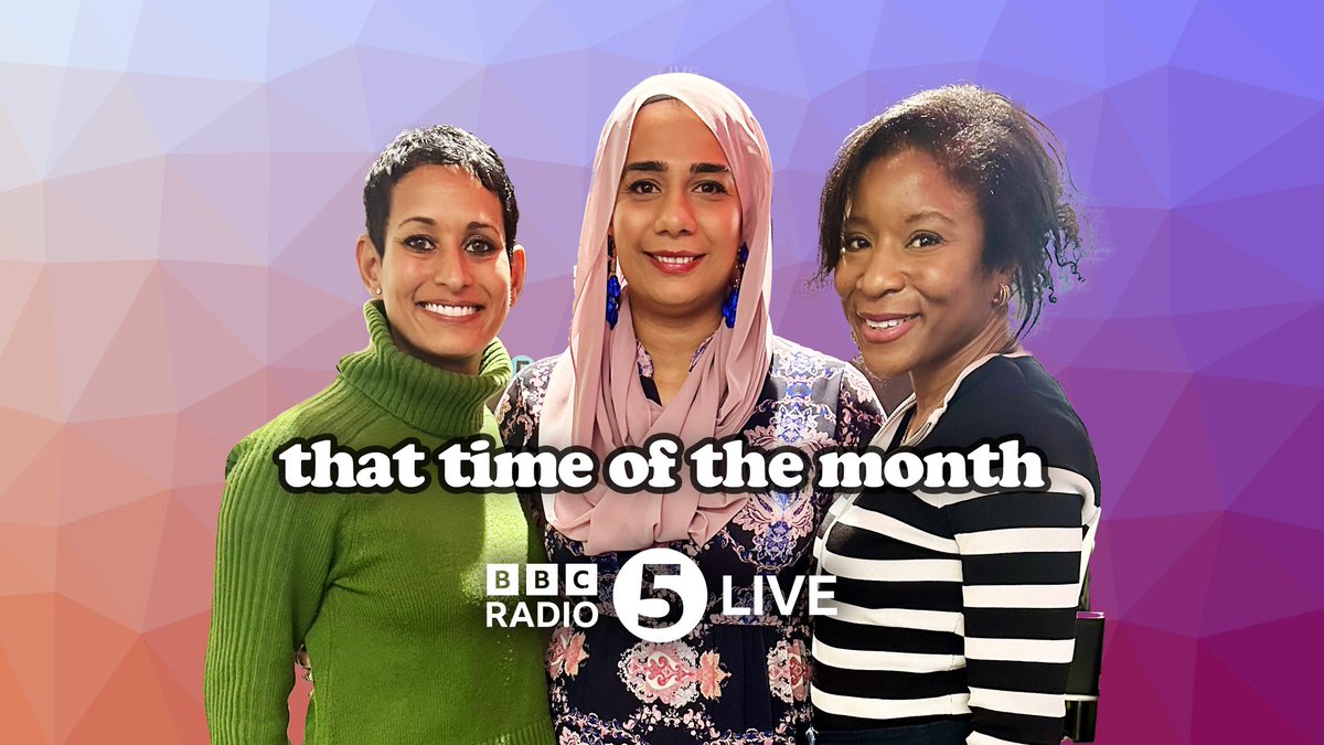 Join me for 'That Time of the Month' with @DrNighatArif and @DrEkechi tomorrow.  We'll discuss endometriosis. It affects around 1 in 10 women in the UK. We don't know what causes it, and there's no cure. We'll answer your questions on @bbc5live tomorrow from 12pm.  Text 85058