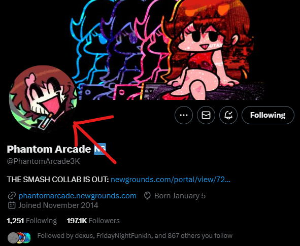 Thread on the Phanton Arcade pfp change Context + Speculation 🧵