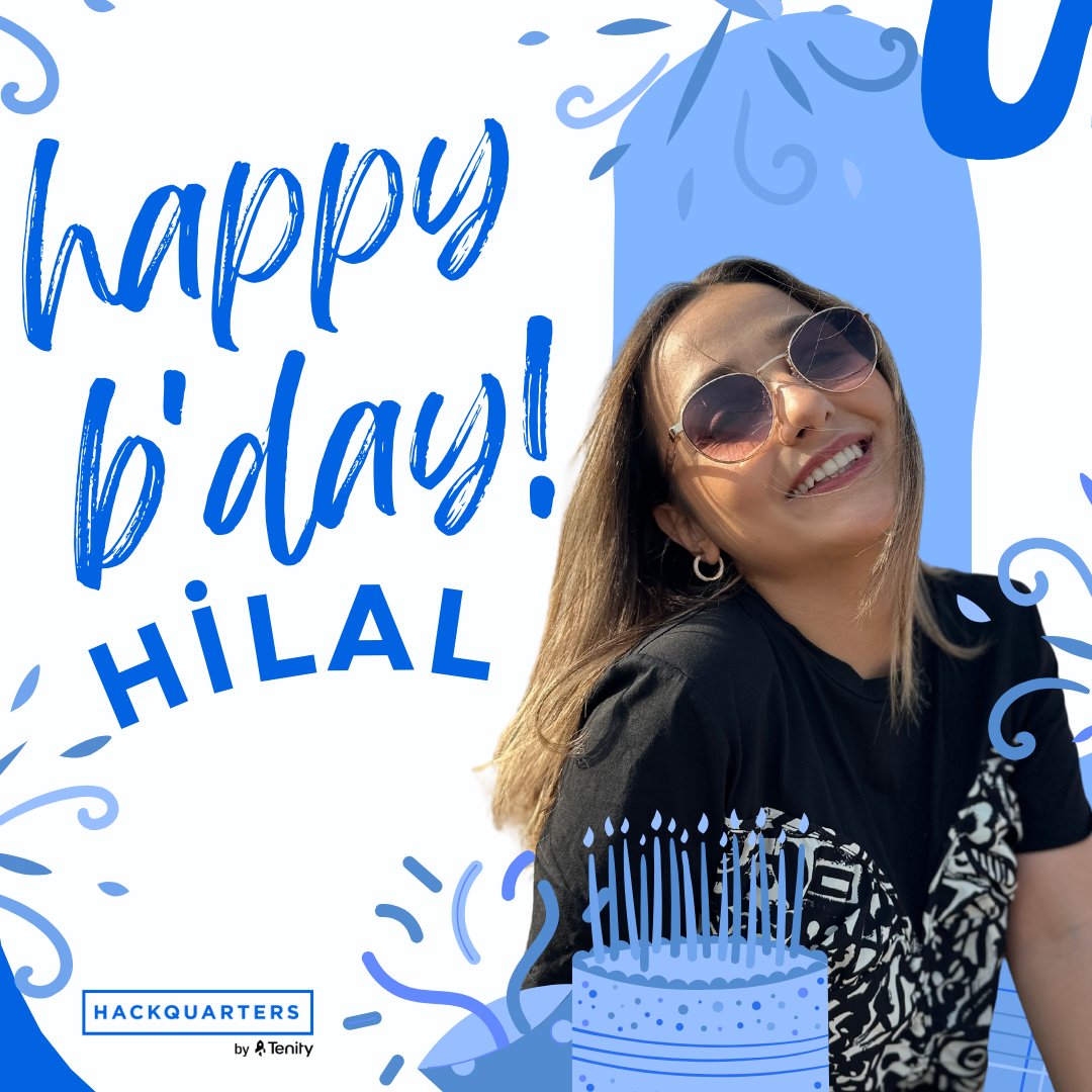 🎂✨ Happy Birthday, Hilal! 🎈    We're so proud to have you as a core part of our team and even prouder of the milestones we've reached together.   Have a great birthday, Hilal! 🌟🍰