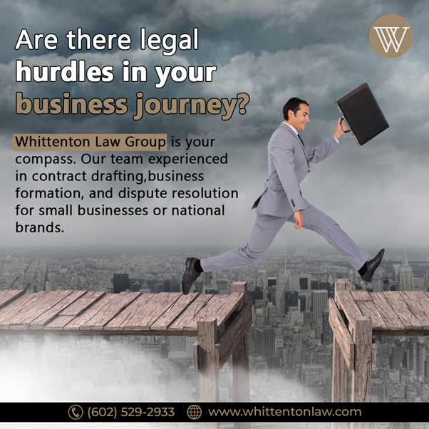 From contract intricacies to business formation strategies, our team of experienced attorneys is committed to guiding your business toward success. 

Visit: whittentonlaw.com
#WhittentonLawGroup #CriminalJustice #LegalDefense #LegalPartner #arizonalawyer #lawyer #duidefense