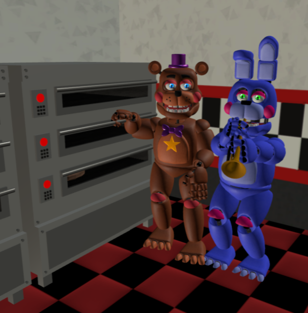 When Michael isn't pizzeria
#Rockstarfreddy #Rockstarbonnie 
#ffps #fnaf