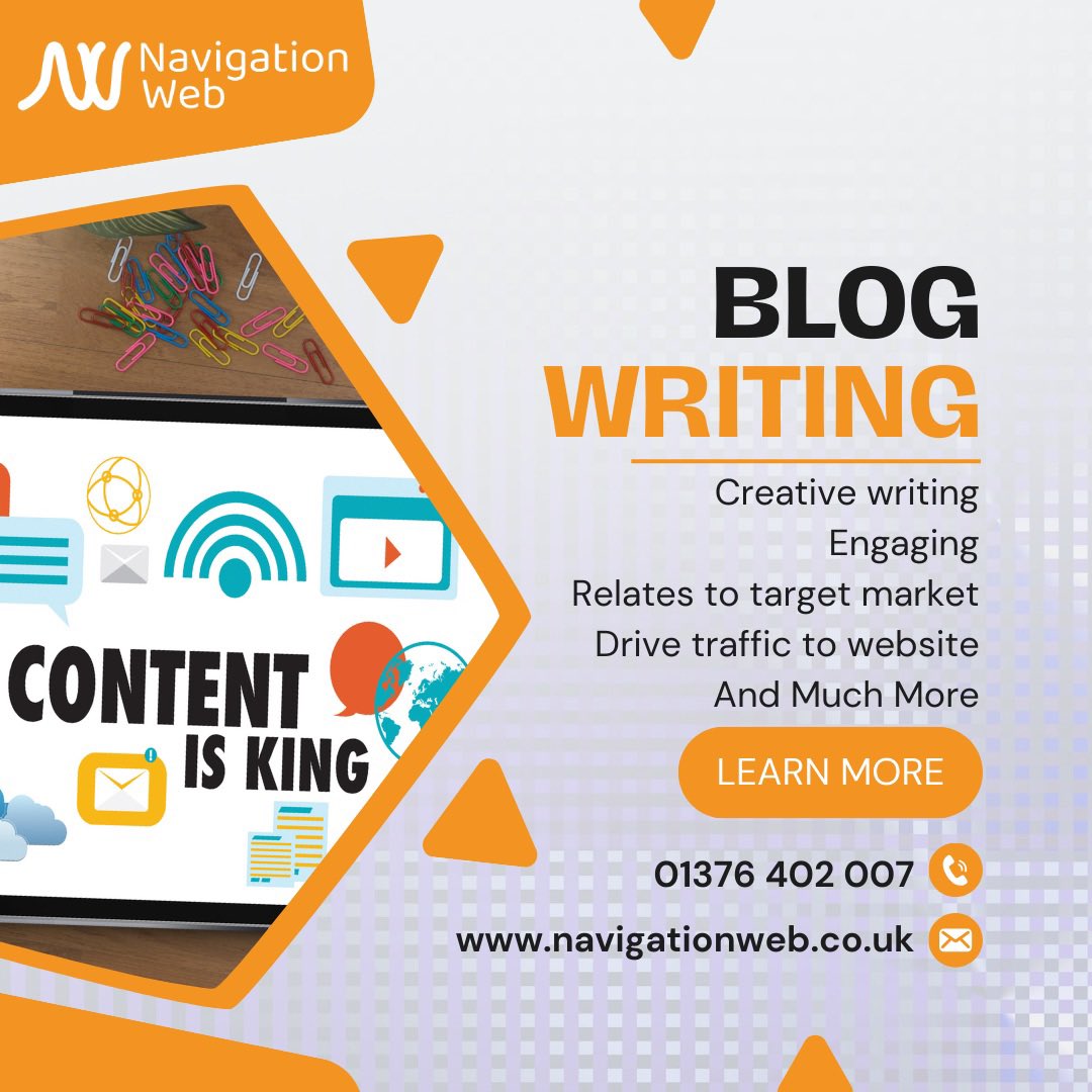 We provide blog writing services that will drive traffic to your website and generate enquiries. 

#blog #content #writing #seo #website #targetmarket #business