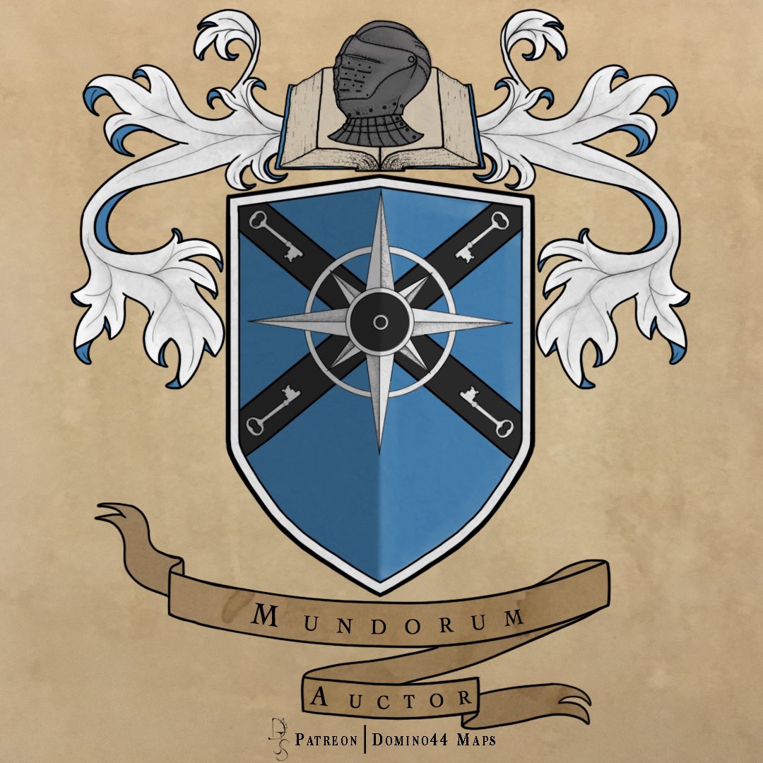 I also make custom heraldry designs!