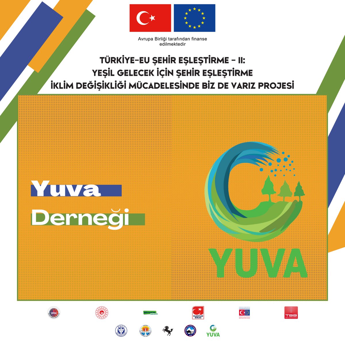 Climate2030DeTr's tweet photo. Yuva Derneği, 2010 yılında Türkiye’de ve dünyada yaşanan çevresel sorunlar ile yoksulluk ve eğitim gibi sosyal meselelere bütüncül ve sürdürülebilir çözümler üretmek amacıyla kurulmuştur. https://t.co/dsc6miheMU