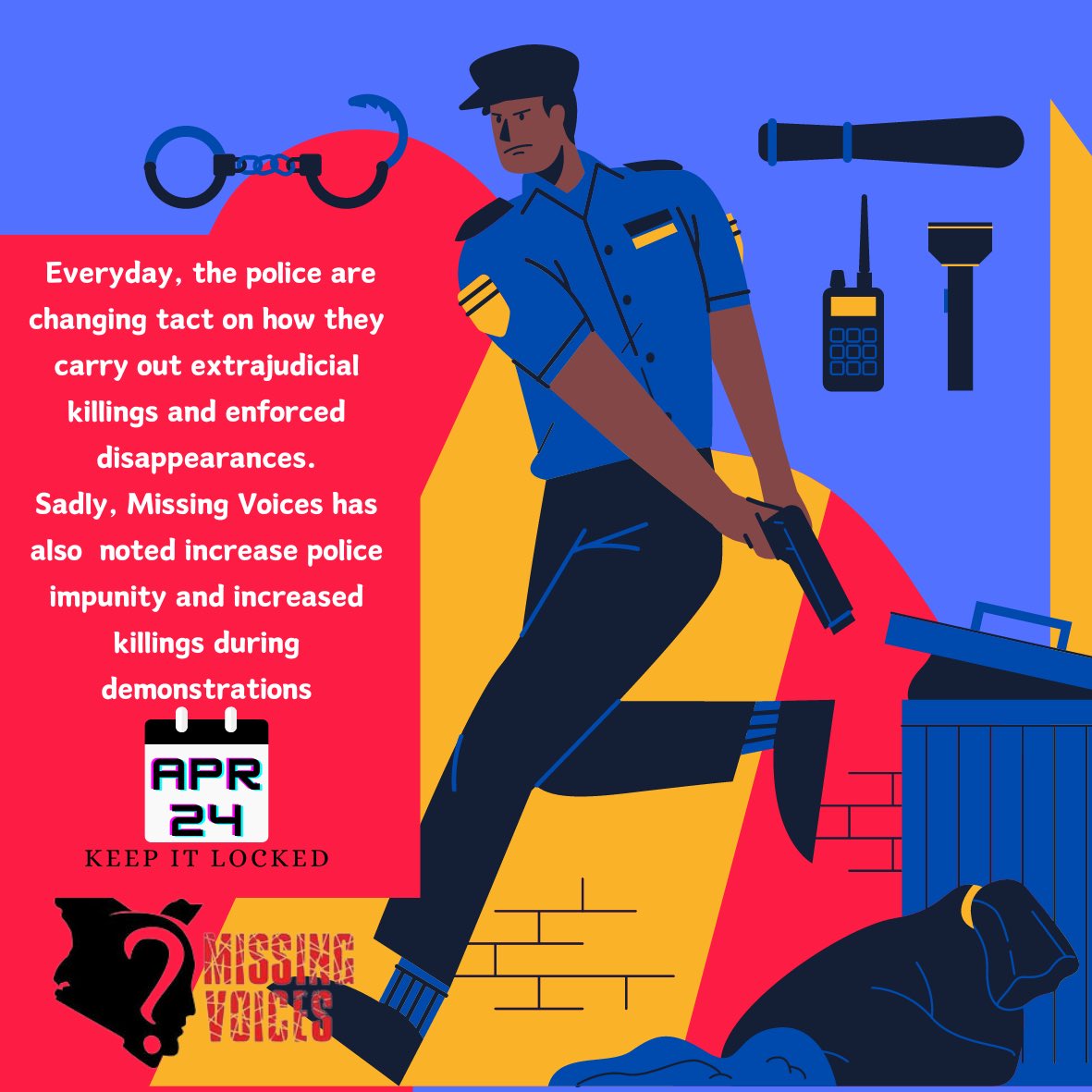 MissingVoicesKE's tweet photo. Did you know that the police killed more than 30 people during maandamano last year? This highlights the urgent need for accountability in law enforcement. #EndPoliceImpunity #AccountabilityNow https://t.co/fipq6xuQzF