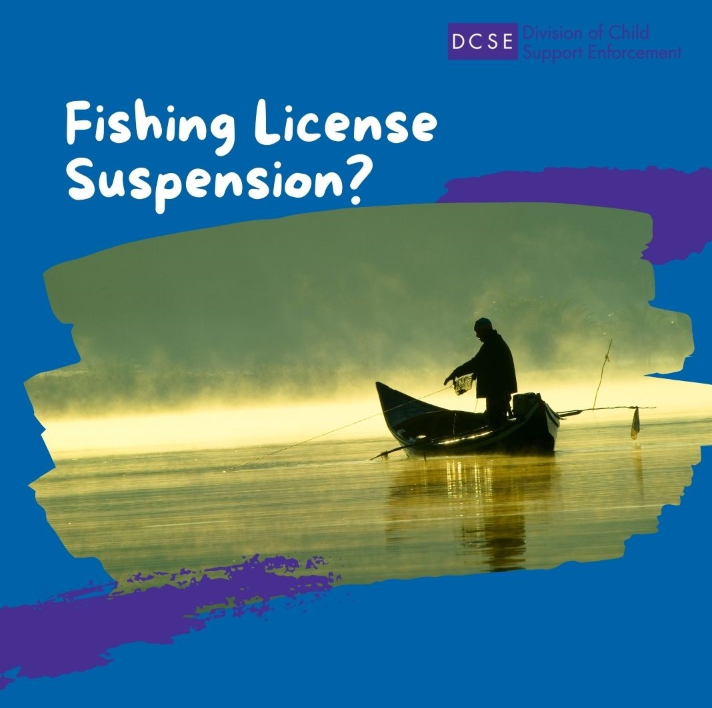ChildSupportVA's tweet photo. Don’t let overdue child support payments ruin your outdoor adventures! If you have an overdue child support payment, your fishing license could be suspended. Ensure everything is up to date before your next fishing trip. #SupportVAKids https://t.co/mHtD5V6Qcp