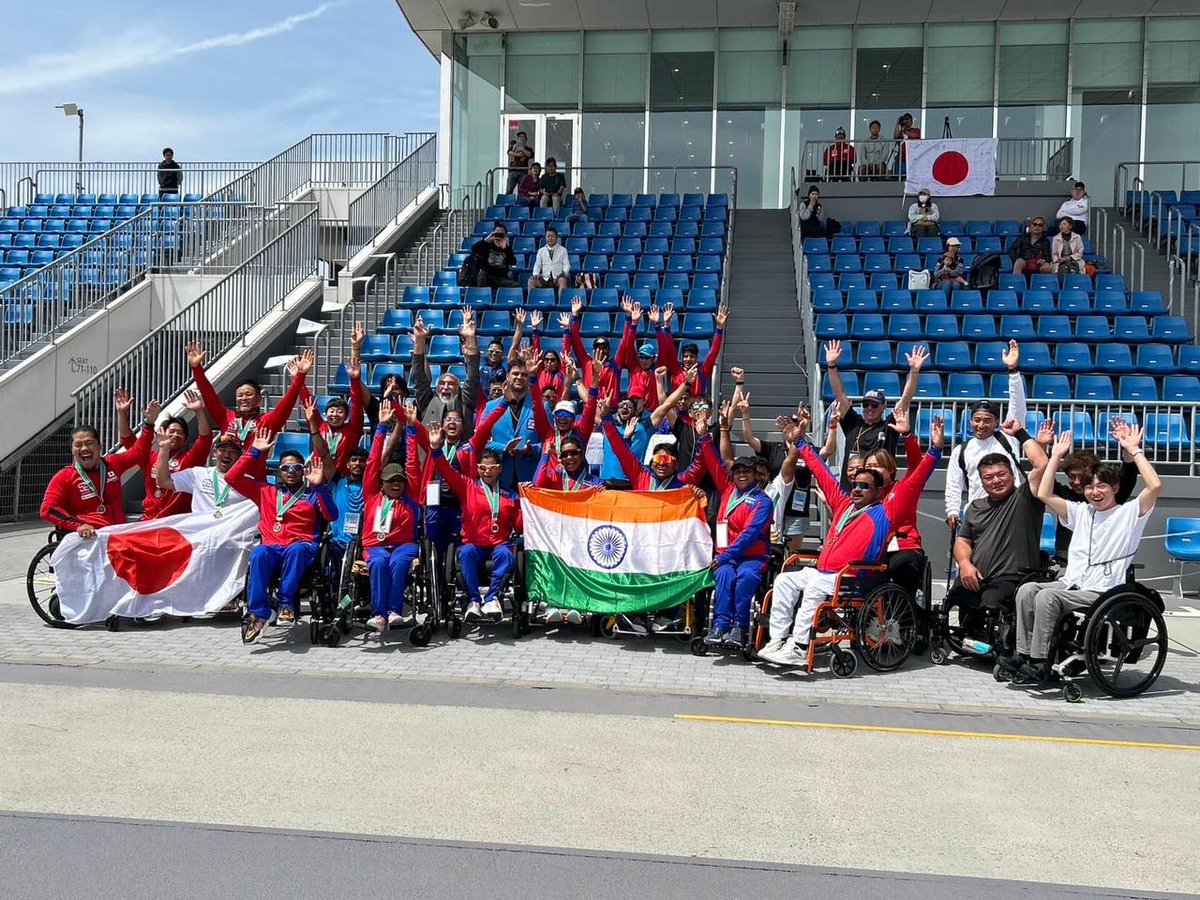 Take a look at the explosive performances of our athletes at the Para #Canoe 🛶 Asian Championship 2024, 🇯🇵 The Indian contingent dominated the event, securing a total of 2️⃣0️⃣🏅 (1️⃣0️⃣🥇, 7️⃣🥈 & 3️⃣🥉) Meet out medalists👇 Gold Medalists🥇 * Prachi Yadav - KL2 Women 200m *