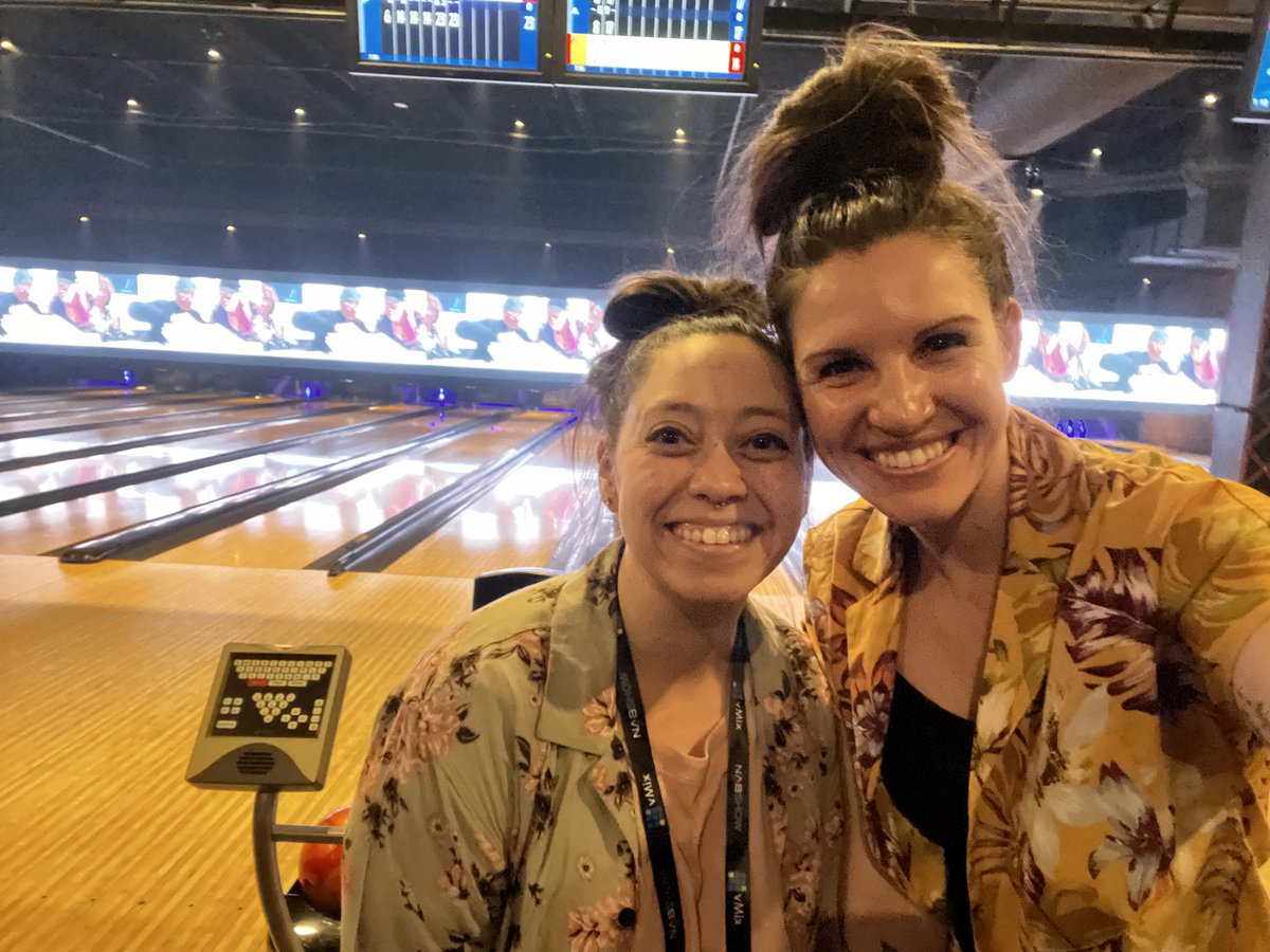 good morning ☀️ we had so much fun at NAB 2024, especially because we got to party with new friends over unlimited bowling 🤘 happy monday!