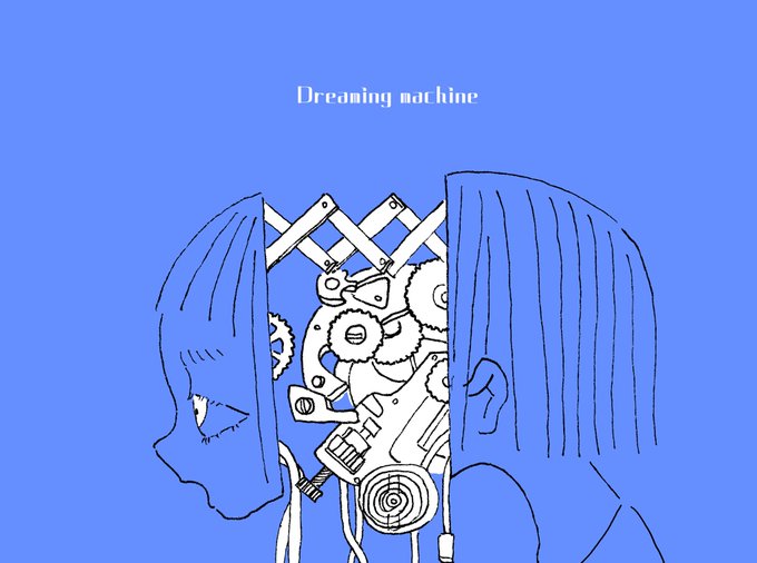 「blue theme long hair」 illustration images(Latest)｜5pages