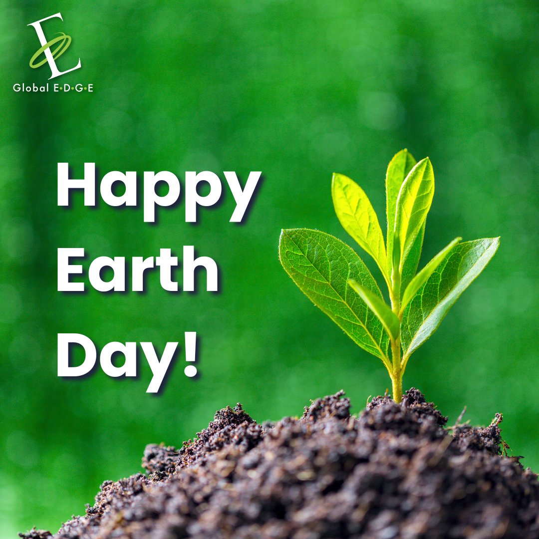 Happy Earth Day! 🌎🌱

#TheGlobalEdge #Holidays #EarthDay