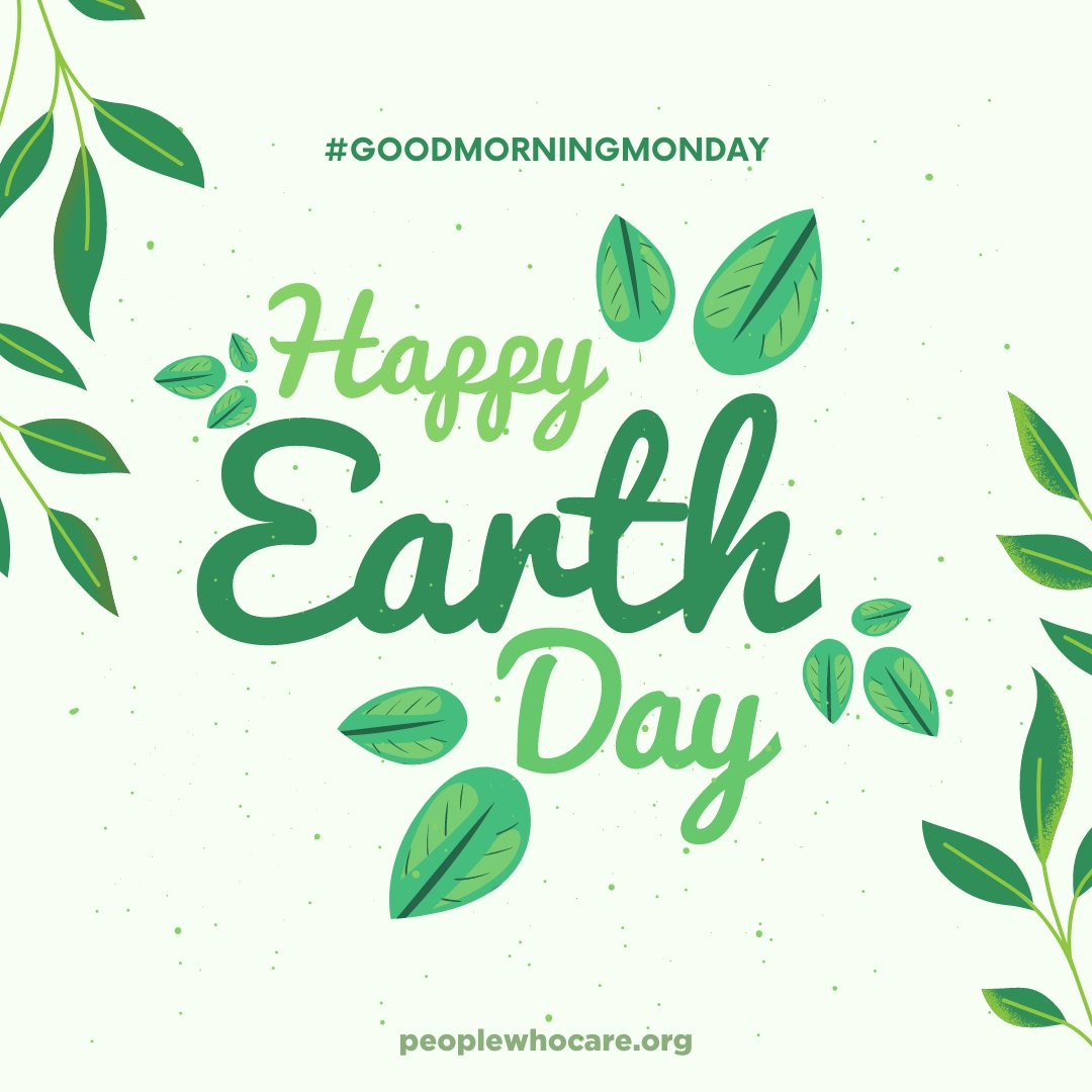 Happy Earth Day! 'Look deep into nature, and then you will understand everything better.' - Albert Einstein Have a great week!