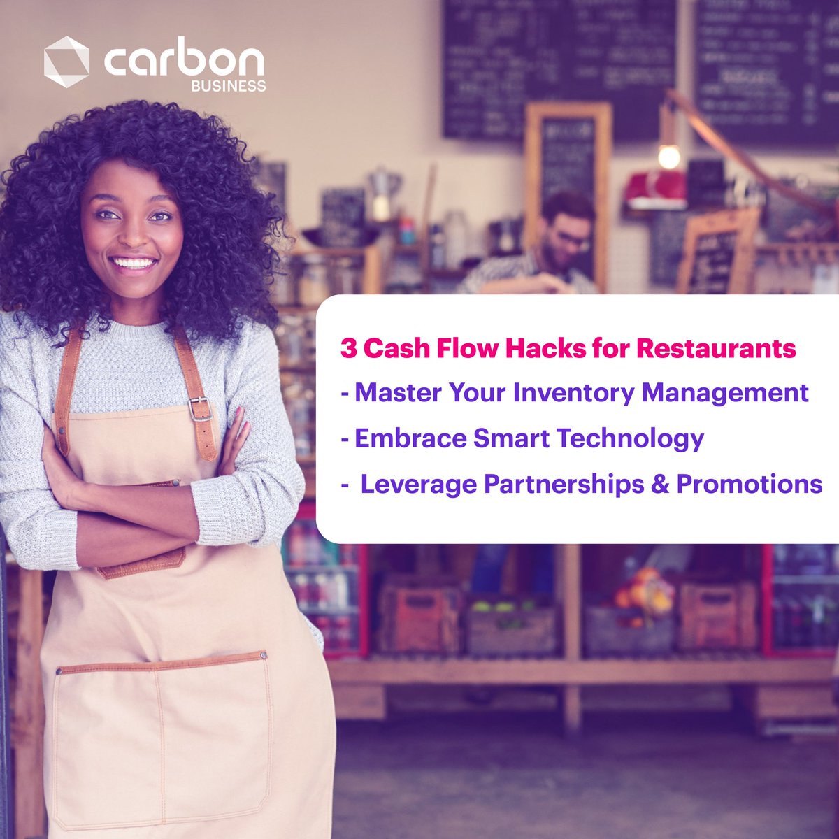 Mention your friend who owns a restaurant. 

#FinTech #Nigeria #BusinessBanking #EntrepreneurLife #startup #businessgrowth  #smefinance #smallbusiness #customer #growth