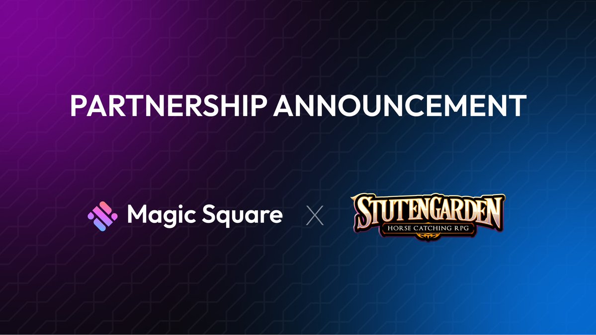 Magic Square is thrilled to partner with the innovative gaming studio @hungrigames_, creators of @metahorseunity, the world’s first multiplayer horse racing RPG game with Play-to-Earn! Together, we're shaping the future of Web3 gaming experiences! 🎮🌟