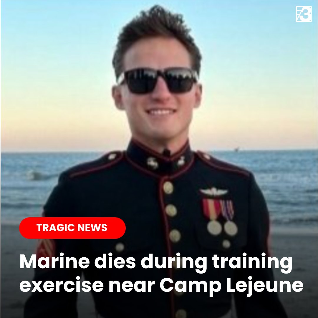 TRAGIC: A Marine died during a late-night training exercise near the Camp Lejeune base last week, the Marine Corps said. Full story: bityl.co/PToa?utm_sourc…