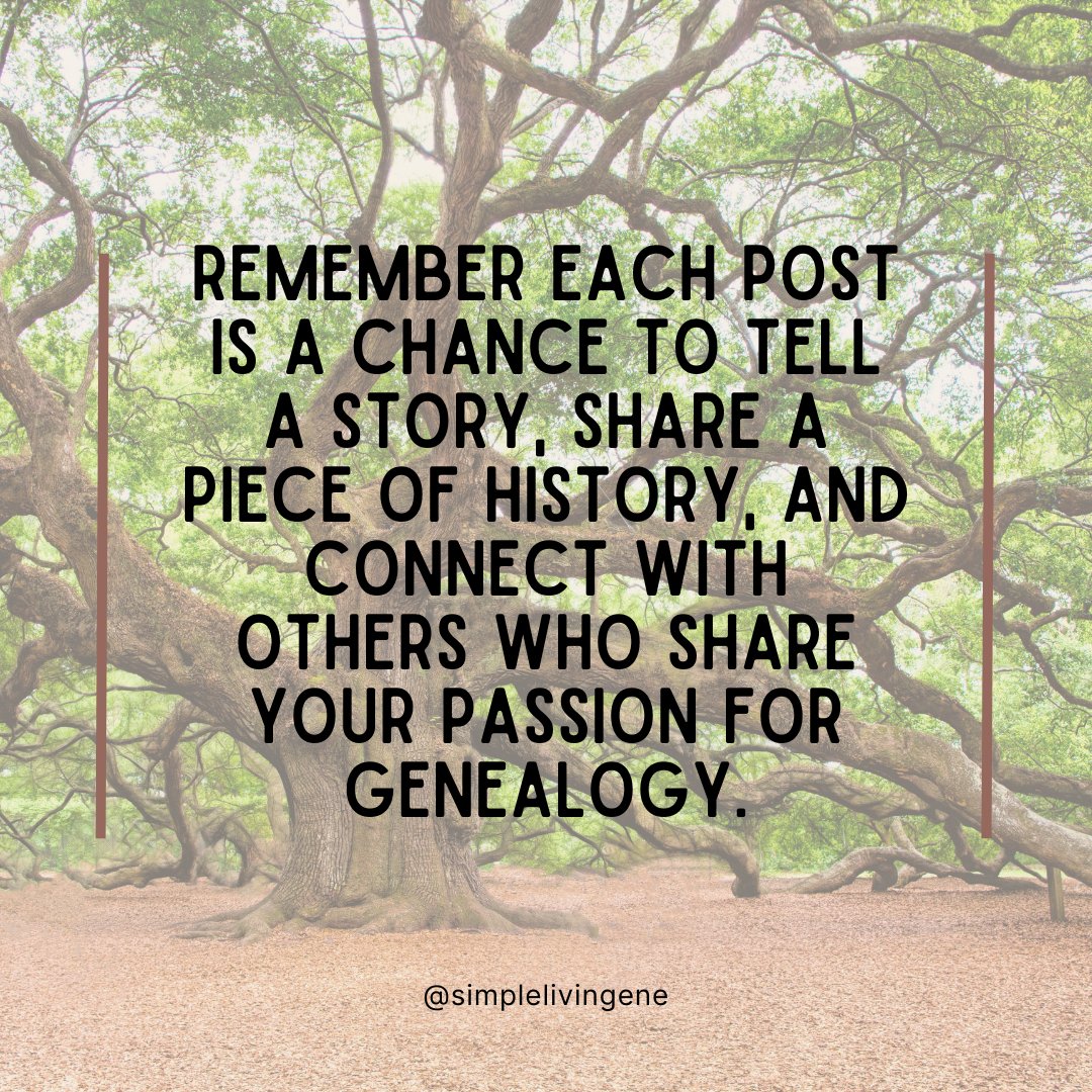 Connecting Through History ✨🌳Every family story we share is a piece of history, bringing us closer to others who cherish their roots. Got a fascinating family story? Share it with your social media following! #FamilyHistory #Genealogy