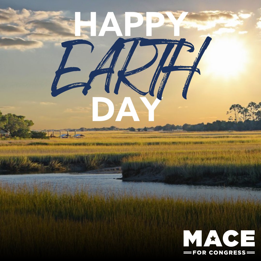 Happy Earth Day, Lowcountry! 🌎
We're surrounded by God's beautiful creation right here in SC-01. 

#LowcountryFirst