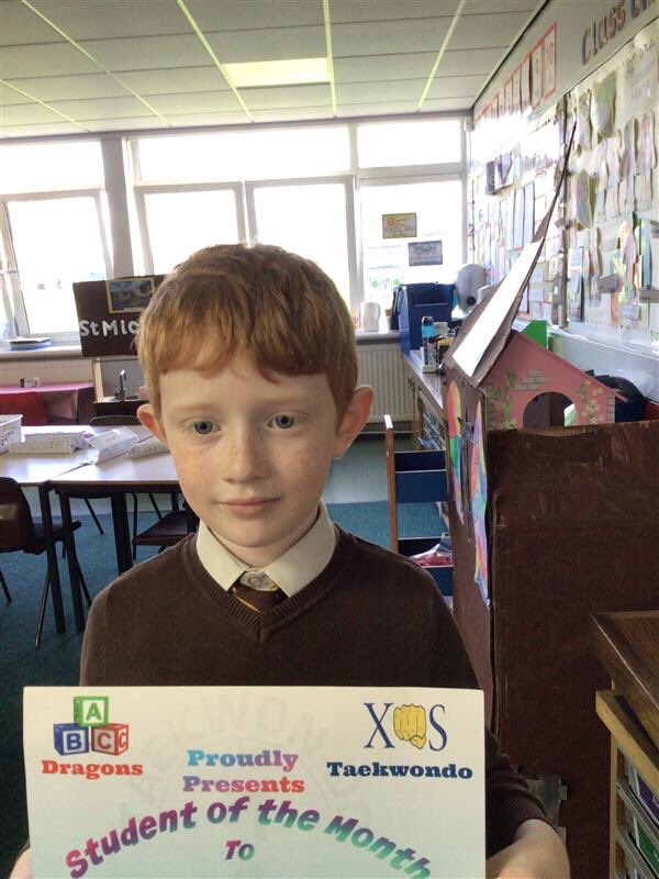 ￼This talented boy was awarded a certificate for all his hard work at Taekwondo. #widerachievement