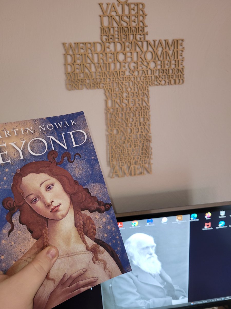 My favorite book - BEYOND by Prof. Dr. Martin Nowak (@DrMANowak) A Must Read! God, religion, evolution, competition, cooperation, five mechanisms, mathematics, truth, Platonism, and so much else you will be inspired of...