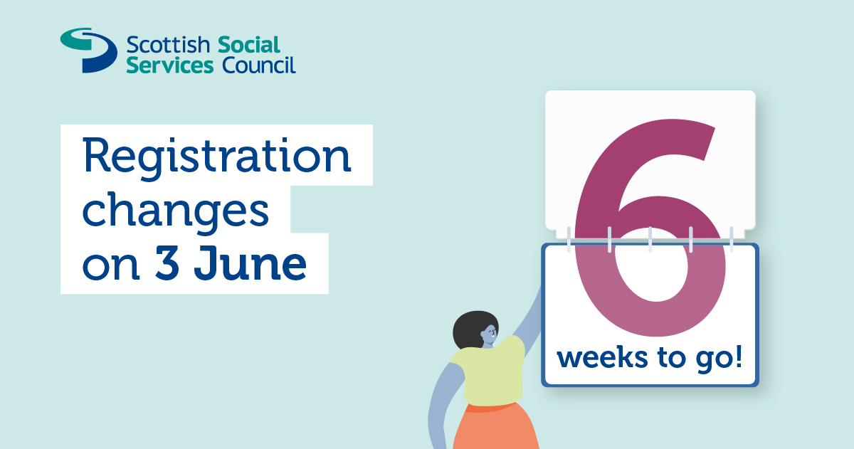 There’s only six weeks to go until Registration changes on the 3 June 2024. You will find all the information on our website ow.ly/ihvs50RjMoA