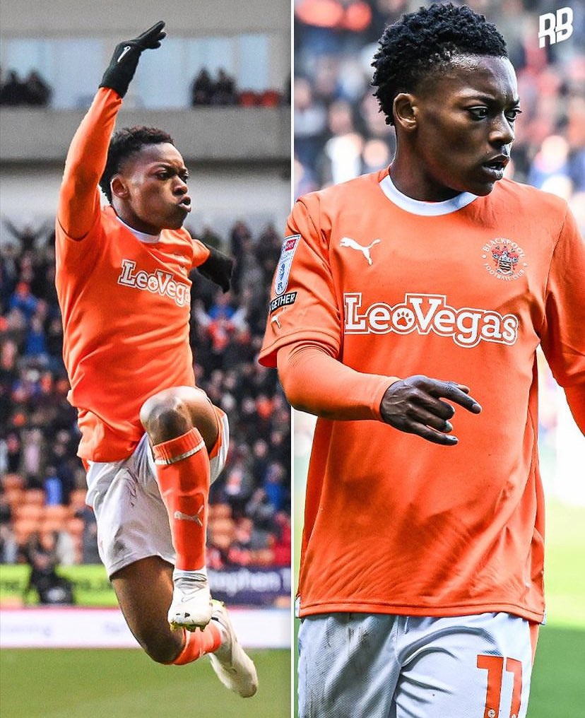 20 year-old Karamoko Dembele is quietly having a season to remember… He picked up 2 assists in Blackpool’s 3-2 win this weekend 👀🔥 He’s now up to 20 goals + assists in all competitions so far this season… Crazy to think he was only given 230 minutes ALL of 2022/23 out in