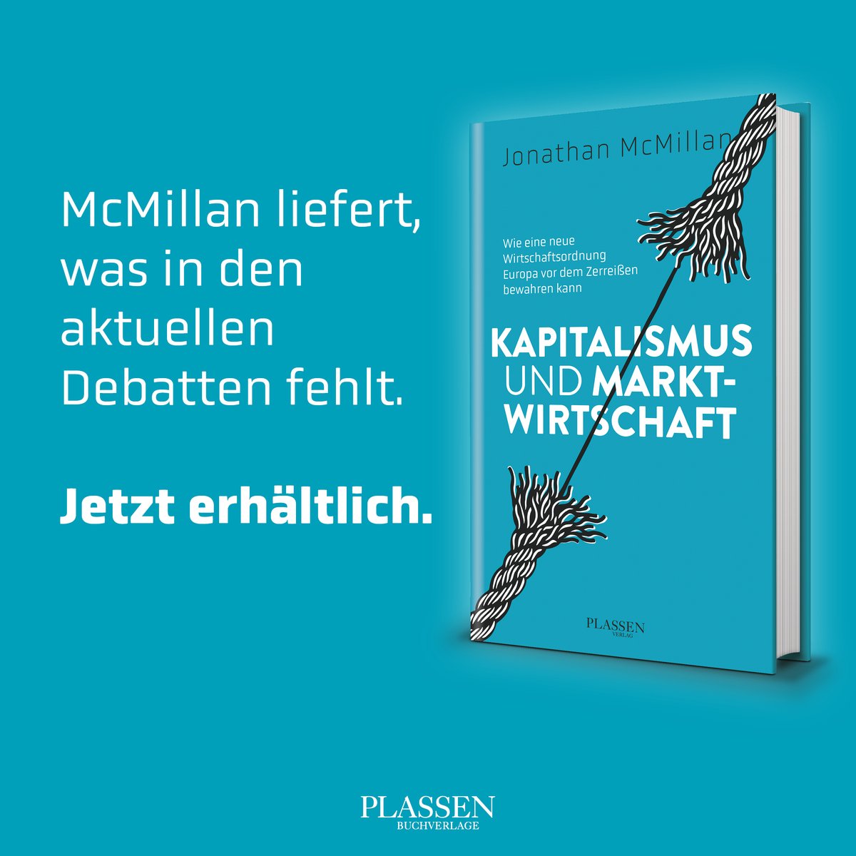 In diesem Buch bietet Jonathan McMillan eine neue Perspektive auf unser Wirtschaftssystem: Dabei geht er auf den Unterschied zwischen Kapitalismus und Marktwirtschaft sowie grundlegende Fehler in unserer Finanzarchitektur ein. 

Hier geht's zum Buch: ow.ly/7g7b50Rl2A2
