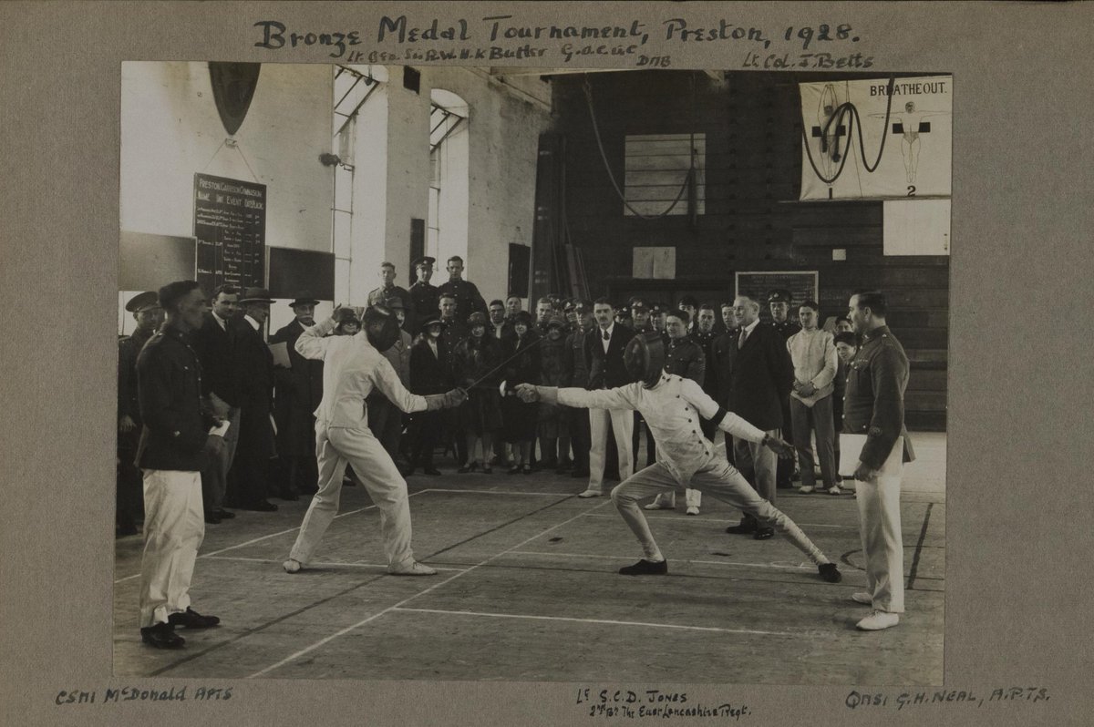 #Archive30 #Sportarchives Bronze Medal Tournament 1928. Touché!