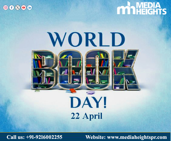 World Book Day is a celebration! It’s a celebration of authors, illustrators, books and (most importantly) it’s a celebration of reading. 
#WorldBookDay #worldbookday2024   By Mediaheightspr.com  
#Inboundmarketing #MEDIAHEIGHTS #digitalmarketingcompany #MEDIAHEIGHTSPRCOM
