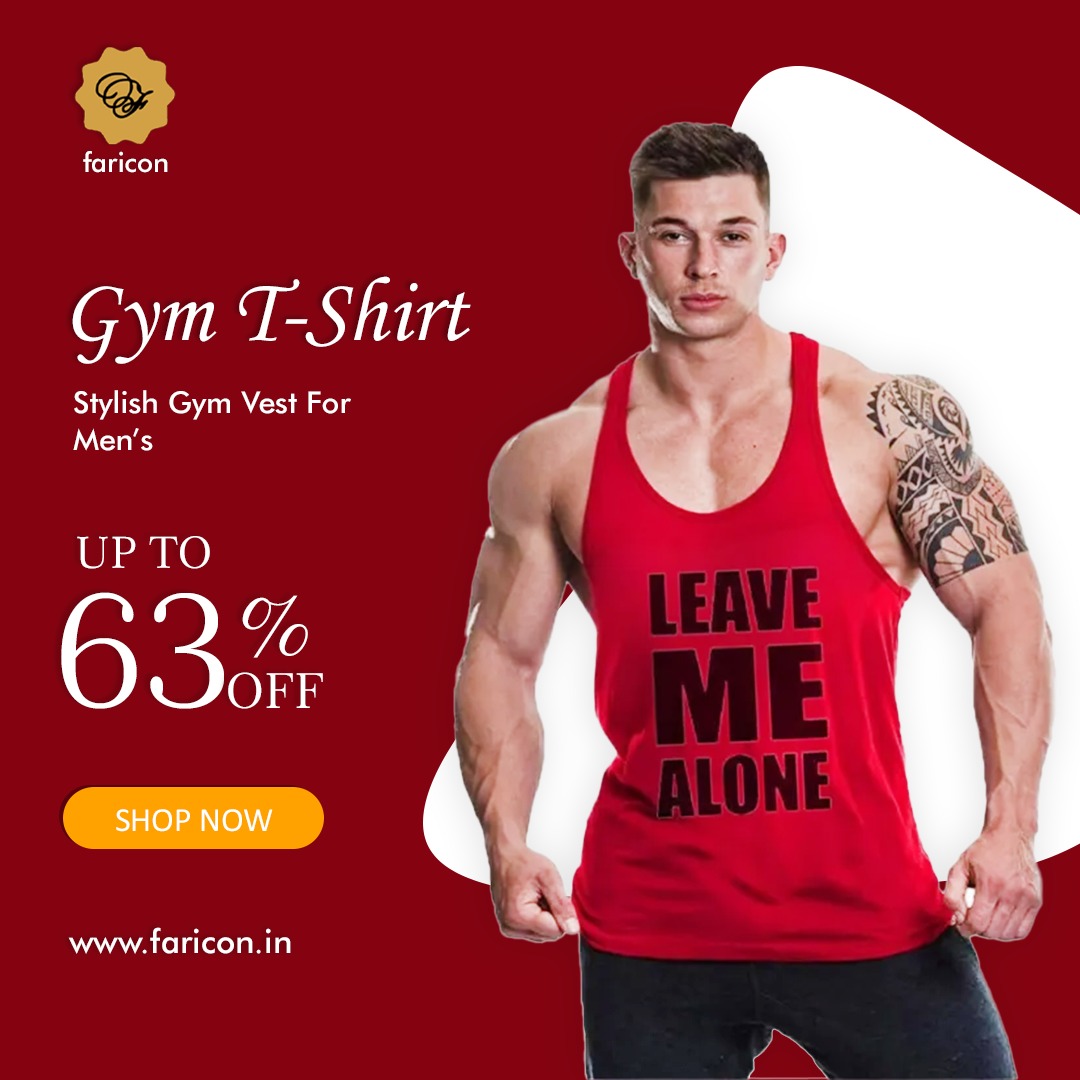 Faricon Men’s Gym Vest Printed Sleeveless ( LEAVE ME ALONE )

Contact for Wholesale and Retailers Call Us:- +91-8130538918
Shop Now:- faricon.in/faricon-mens-g…

#gymvest #gymwear #joggers #yogawear #fitnesswear #leggings #gym #gymgear #fitness #clothing #tanktop #activewear